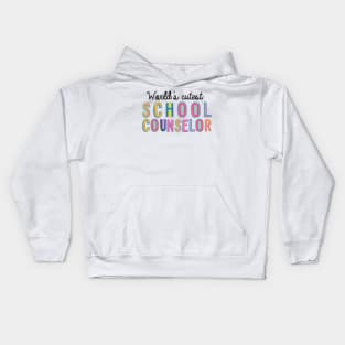 School Counselor Gifts | World's cutest School Counselor Kids Hoodie